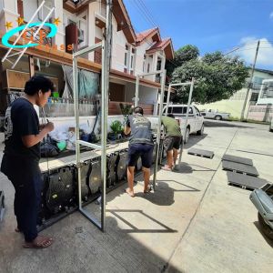 OEM BV LED Screen Truss For Booth Stand Construction