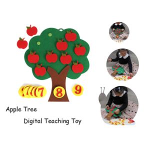 Buy cheap Digital Pairing Apple Tree 24*22cm Felt Learning Toys from wholesalers