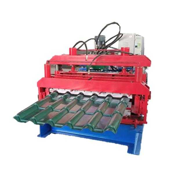 Quality Glazed tile pressing machine double glazed glass forming machine for sale