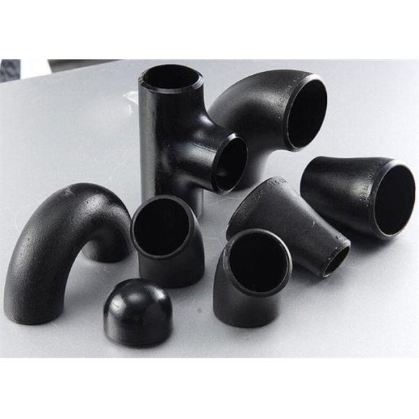 China 1.5D Long Radius Pipe Elbow Seamless Pipe Fittings STD ASME A234 SCH40 MS Black Painted on sale China 1.5D Long Radius Pipe Elbow Seamless Pipe Fittings STD ASME A234 SCH40 MS Black Painted on sale