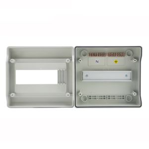 Buy cheap 9 Way IP66 Waterproof Outdoor Electrical Enclosure Distribution Plastic Switch Circuit Breaker Box from wholesalers