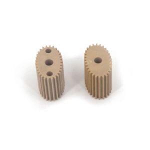 Buy cheap Flame Retardant Two Layers Peek Gears Plastic Engineering Parts from wholesalers