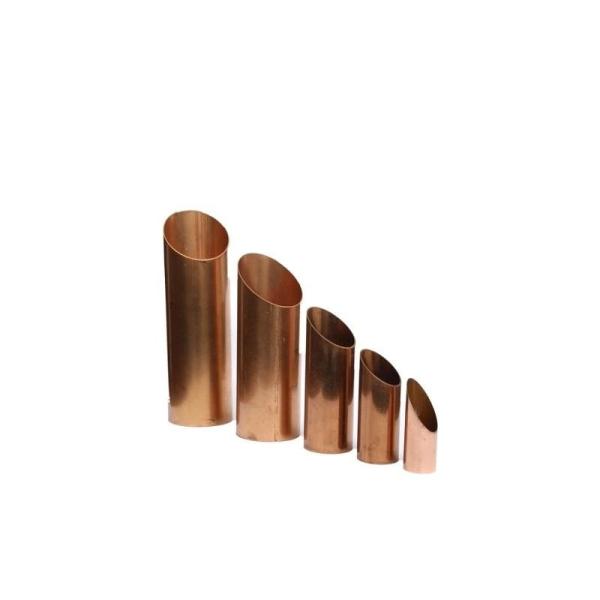 Quality Straight ASTM C10100 Thin Copper Tube Pipe With Washed Surface for sale