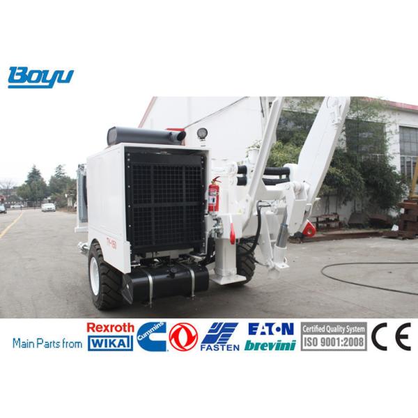 Quality Power Line Stringing Equipment Hydraulic Puller Engine Rated Power 194kw for sale