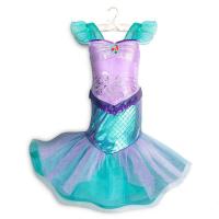 Buy cheap OEM Design Ariel Little Mermaid Costume Sequined Bodice With Pleated Mesh product