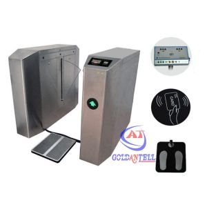 Buy cheap Intelligent Pedestrian Esd Flap Turnstile 304 Stainless Steel from wholesalers