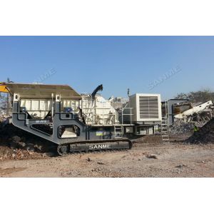 China 1360mm Feed Mining Aggregates 350T/H VSI Crawler Crusher on sale