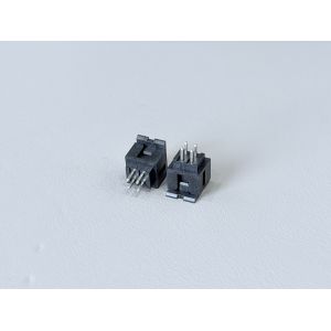 Buy cheap 2.00mm Pitch 2×2 Pin Header Connector, Tin-Plated 100µ”, PCB Through-Hole Pin Header for Electronic Signal & Power Applications from wholesalers