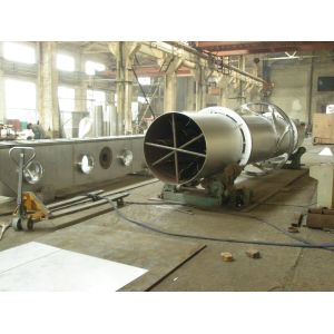 Buy cheap Rotary Barrel Vacuum Drying Machine Natural Gas Heating High Efficiency from wholesalers