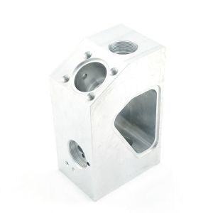 Buy cheap OEM Hydraulic Blocks Customized CNC Machining Parts CE RoHS Specification from wholesalers