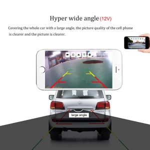 170 Degree Wide Angle Wifi Car Cameras Rear View Reversing Clear Night Vision