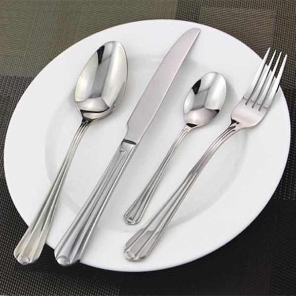 Quality NEWTO Stainless steel cutlery flatware set/silverware/tableware set for sale