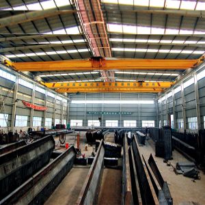 Protection class IP54 5 Tons Single Beam Overhead Crane Span 4.7m Low Noise