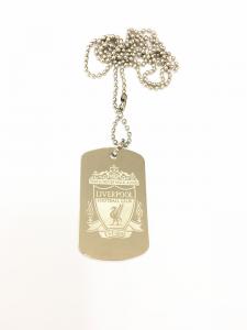 Buy cheap 50MM Size Custom Printed Dog Tags , Gold Plated Ball Chain Tags For Promotional product