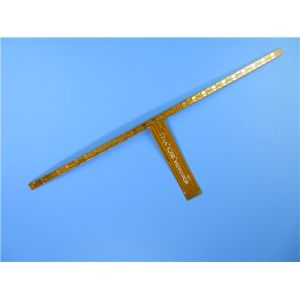 Buy cheap 2-Layer Flex Printed Circuit Board (FPCB) Built on Polyimide for Microstrip Antenna from wholesalers