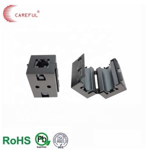 Buy cheap High Frequency Split Ferrite Core EMI F9 SCNF80D Split Noise Supressor Ferrite Clamp On Cores from wholesalers