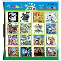 Buy cheap F13-218 32GB 218 in 1 218 in one Multi games Card for DS/DSI/DSXL/3DS Game product