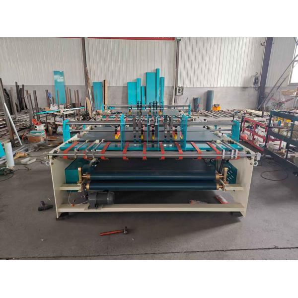 2000 Model Carton Box Semi Auto Pressure Type Folding Gluing Machine