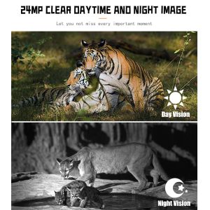 2.4 Inches Screen Mobile Trail Camera CMOS Cellular 24MP 4g Lte Trail Camera