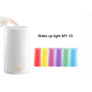 Touch Sensor LED Wake Up Light Dimming Sunrise Alarm Clock With Nature Sounds