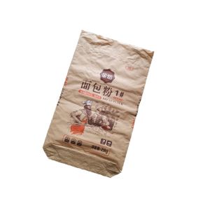 Buy cheap High Performance Industrial Kraft Paper Bag 25kg 50kg Large Capacity Strong Load Bearing from wholesalers