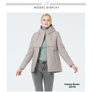 Buy cheap Light Yellow Woman Sping Autumn Coat Undetachable Man Sping Autumn Coat With Zipper Closure product