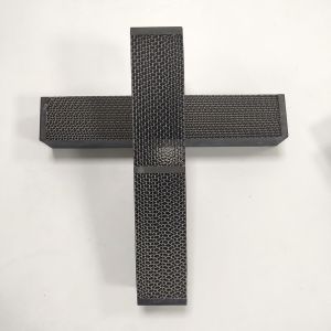 Honeycomb Metallic Catalyst Substrates Catalytic Converter For Wood Stove