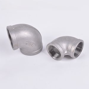 Buy cheap 1/4''-4.0'' Equal Sanitary Stainless Steel 201 304 90 Degrees Elbow Female Pipe Fitting from wholesalers