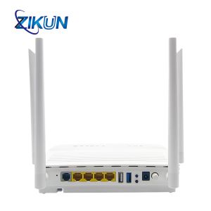Buy cheap GPON XG PON ONU AX3000 WiFi 6 ONT 4GE SC / UPC Connector ZC-530NX6 from wholesalers