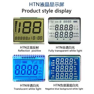 High Definition Industrial Transmissive HTN Lcd Panel Energy Efficient