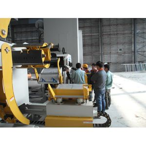 Buy cheap Roller Feeder Equipment Decoiler And Straightener Metal Coil Material Stamping from wholesalers