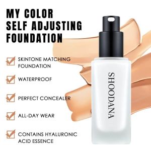 Buy cheap Self-Adjusting Color-Changing Waterproof Sunscreen Full Coverage Foundation with Long-Lasting Formula for All Skin Types from wholesalers