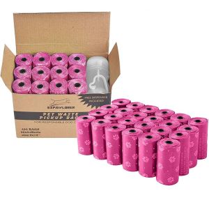 China 2019 Disposable plastic dog poop bag dispenser custom eco friendly dog poop bags on sale