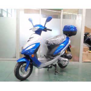 Buy cheap 2 Stroke 50cc Mini Scooter Max Speed 65 Km / H With 3.5 - 10" Iron Rim from wholesalers