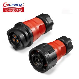 Buy cheap Cnlinko YM 24 3 Pin Plastic Circular Single Hole Waterproof Aviation Plug Connector Plastic Single Hole Male and Female Socket from wholesalers