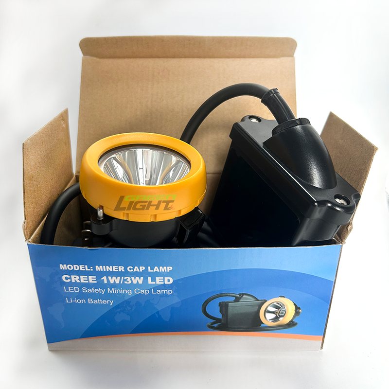 Buy cheap Rechargeable LED Mining Lamp with 7.8Ah Li-ion Battery 18hrs Working Time and 420g Lightweight Design for Industrial Safety from wholesalers