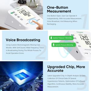 Smart Electronic BP Monitor Machine With Speaker Electronic