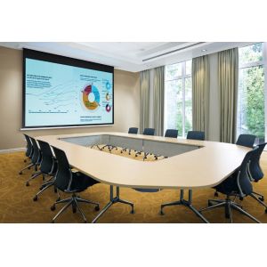 Buy cheap RoHS 100" Tab Tensioned Motorized Screen For Home Theater from wholesalers