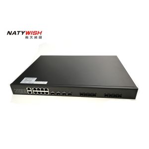 High Reliability With 216G Switching Capacity 4 * 1.25G SFP Slots 10G EPON OLT