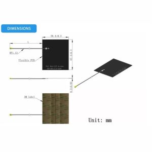 Internal Omni-Directional 6dBi Embedded 900MHz NB-IoT Antenna