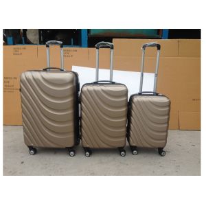 Buy cheap Colorful Carry On ABS Trolley Luggage Zipper Framed Waterproof With Iron Trolley from wholesalers