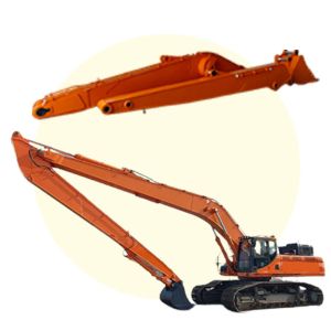 Buy cheap CAT320 PC200 ZX300 20-50 Ton Excavator Long Arm With Optional Extra Pipelines from wholesalers