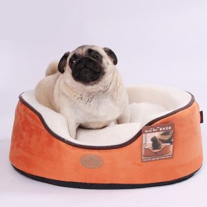 Buy cheap Pet bed cushion suede short plush multi-colors short plush suede memory foam dog sofa bed from wholesalers