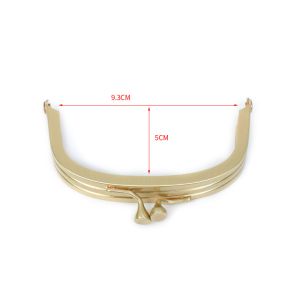 Buy cheap Light Gold Metal Coin Purse Clasp Hardware Multipurpose 210mm from wholesalers