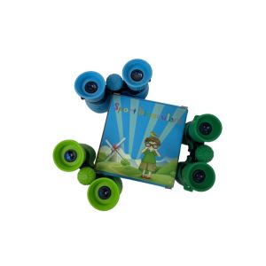 RoHS Children's Toy Binoculars , 8x21 Child Size Binoculars Shock Resistant