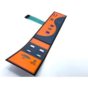 Buy cheap 3M Rear Adhesive Tactile Membrane Keyboard With Gradient Printing from wholesalers