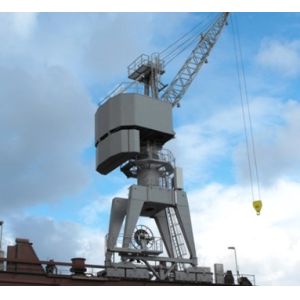 Buy cheap Dockside Marine Floating Crane Customized For Shipyard from wholesalers