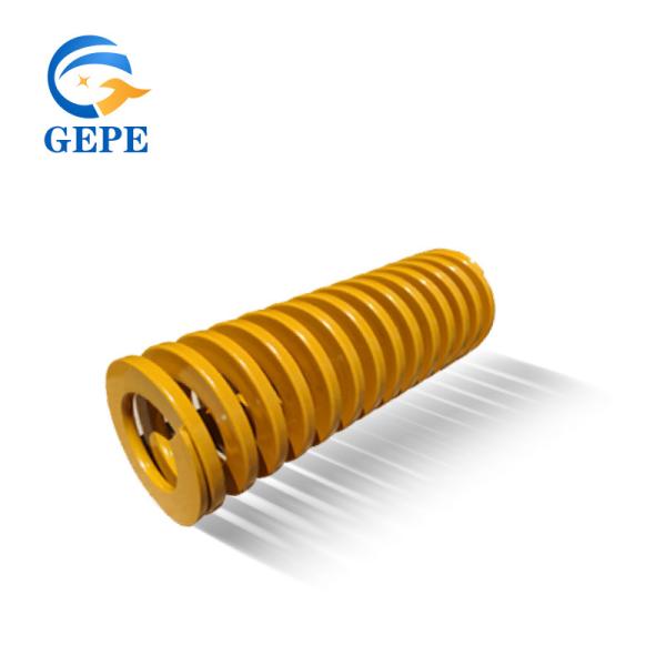 Buy cheap 55CrSi Yellow Light Load Spring For Plastic Mold / Die Casting Mold from wholesalers