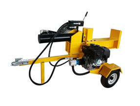 9HP Gasoline Wood Chipper Automatical Feeding Wood Log Splitter