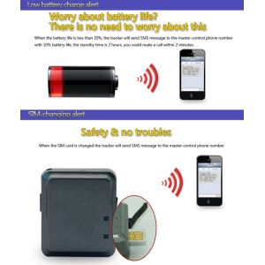 Buy cheap V8 Mini GPS Tracker+Anti-theft Alarm+Spy GSM Remote Audio Transmitter Listening Bug W/ Website/APP/SMS Tracking from wholesalers